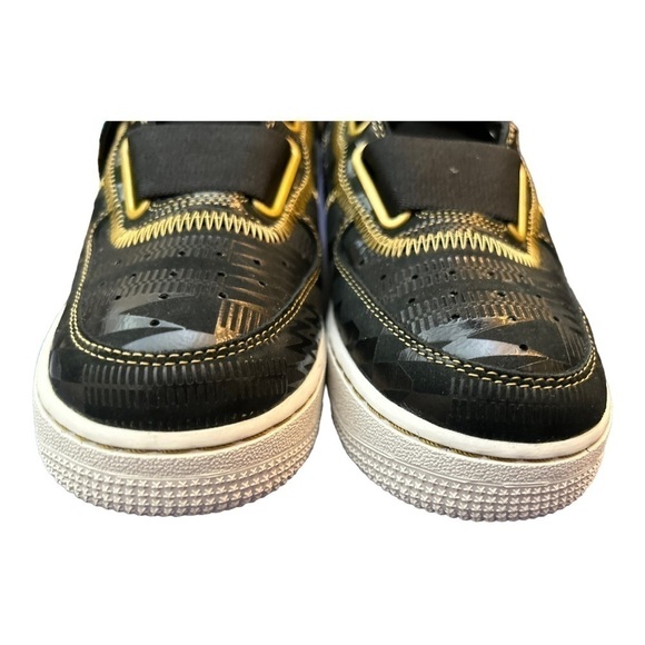 Nike Air Force 1 Utility Bhm QS "Black/Metallic Gold" Men's Shoe - Picture 8 of 13